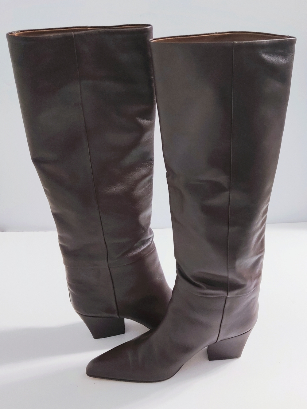 Paris Texas Women's Italian Made Soft Leather Boots. Size 8.5 US. Pre-owned.